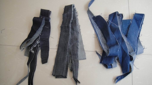 Denim clips (2)