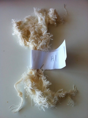 H1 COTTON WASTE